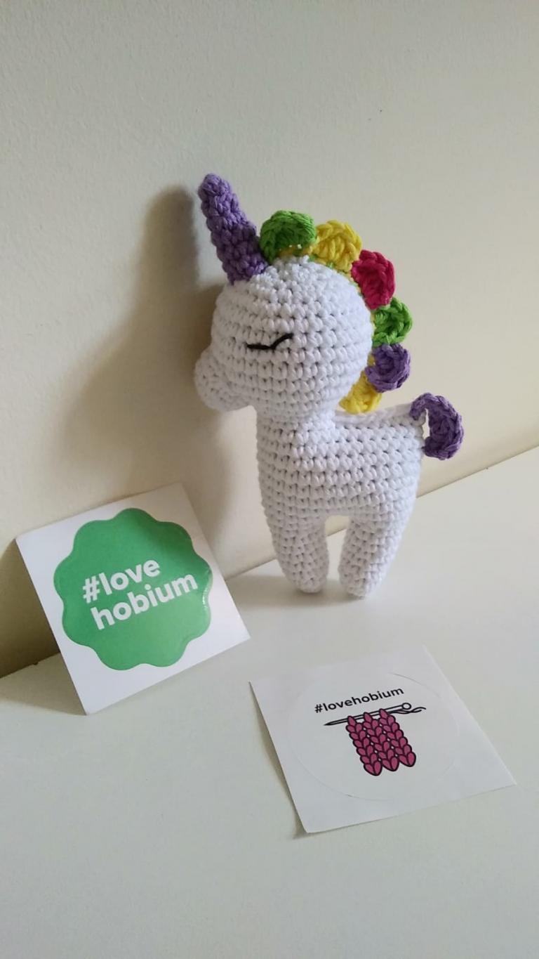 Amigurumi Bebek Unicorn Yapımı