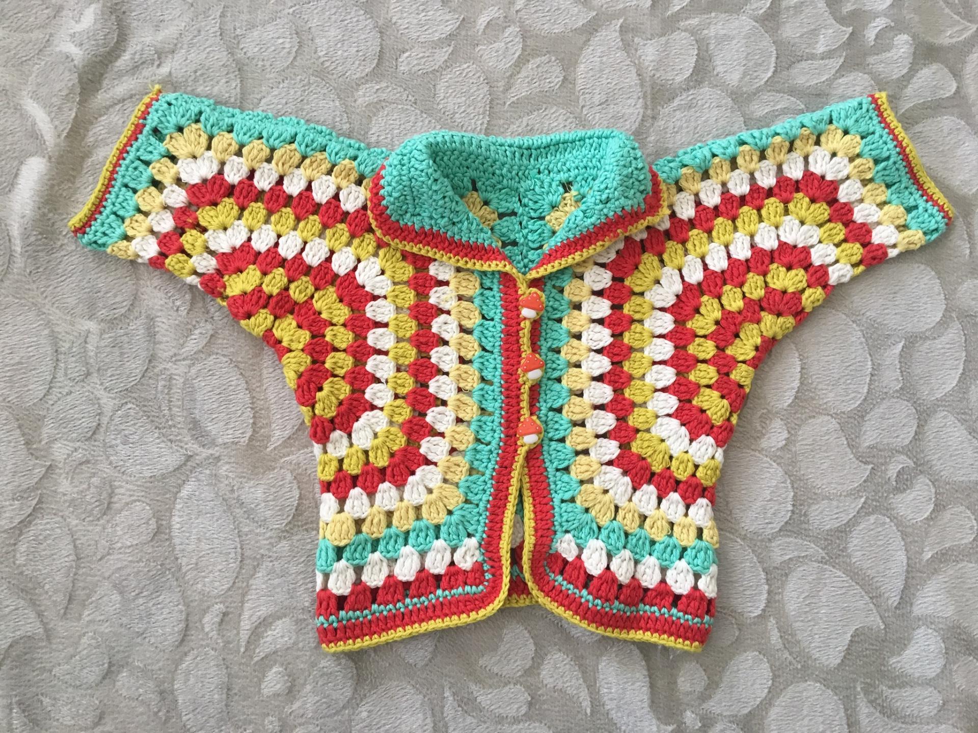 Hanım Dilendi Bey Beğendi Motifi ile Bebek Hırkası Yapımı