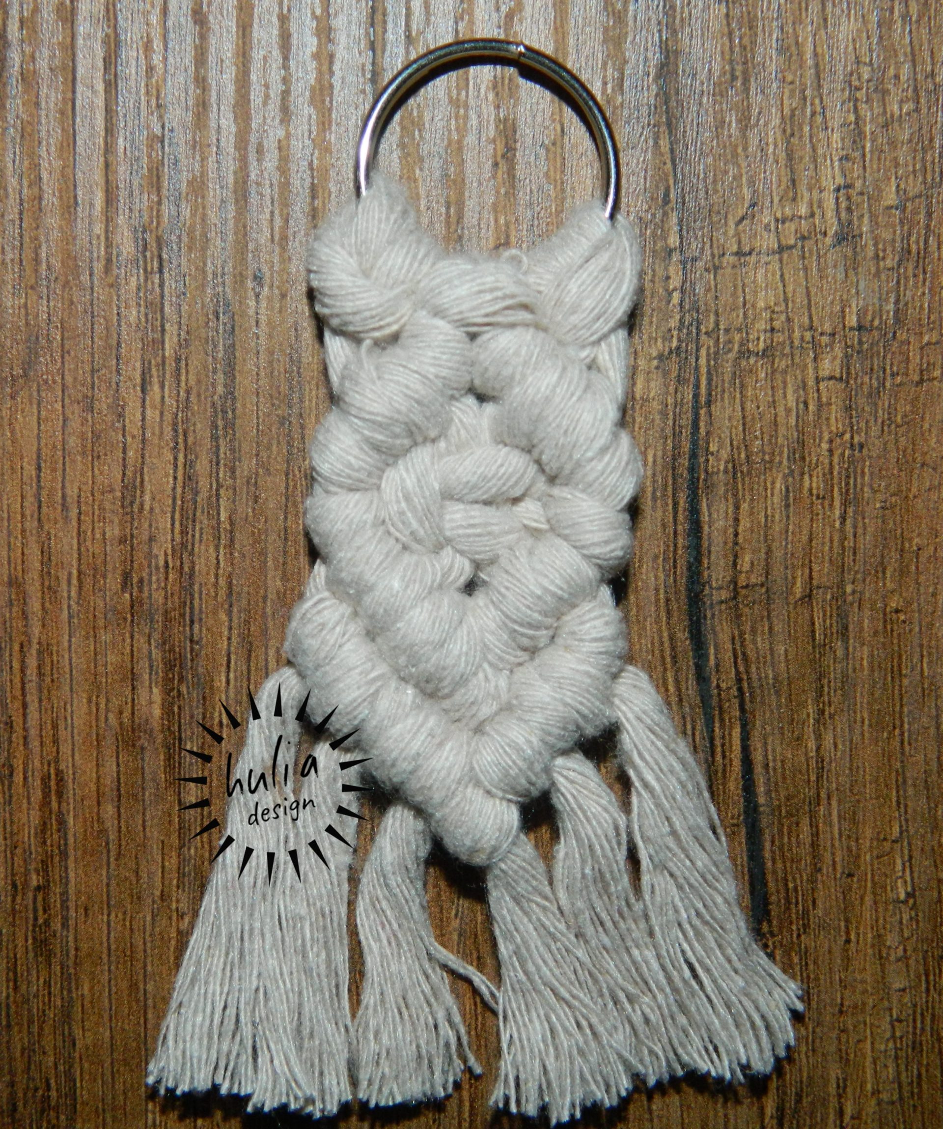 Makrome Anahtarlık Yapımı Örgü Modelleri