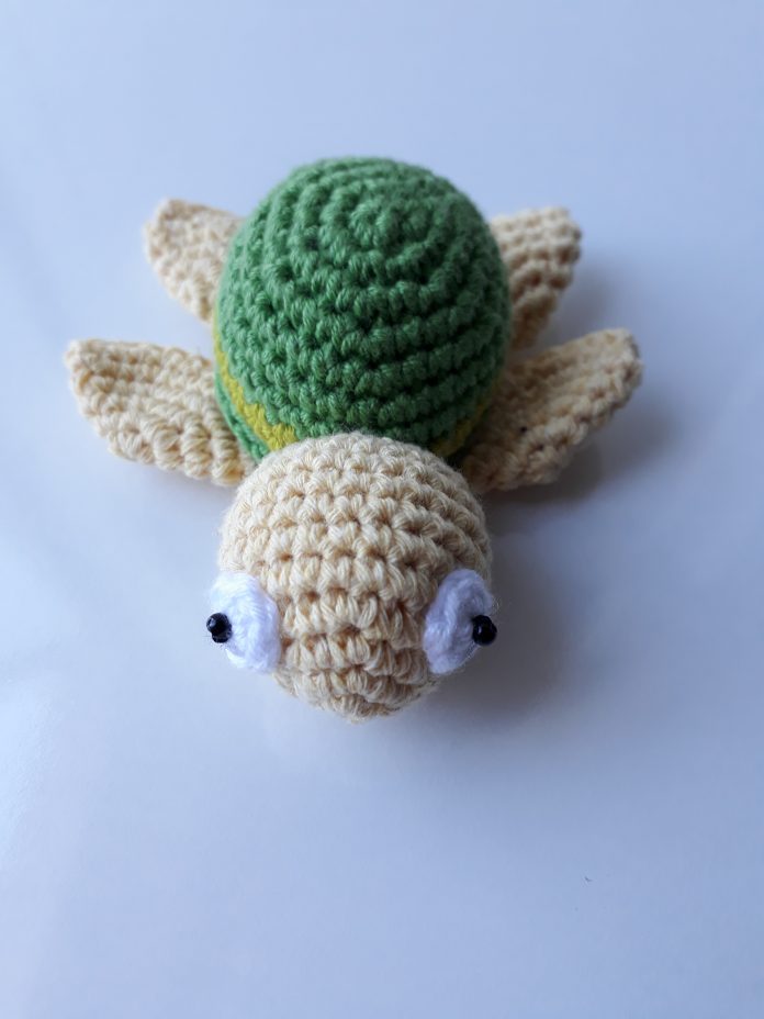 amigurumi-caretta-caretta-yapimi