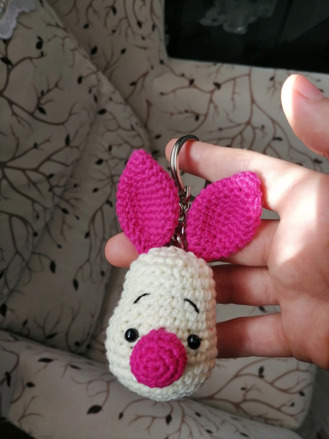 Amigurumi Küçük Piglet Anahtarlık Yapımı