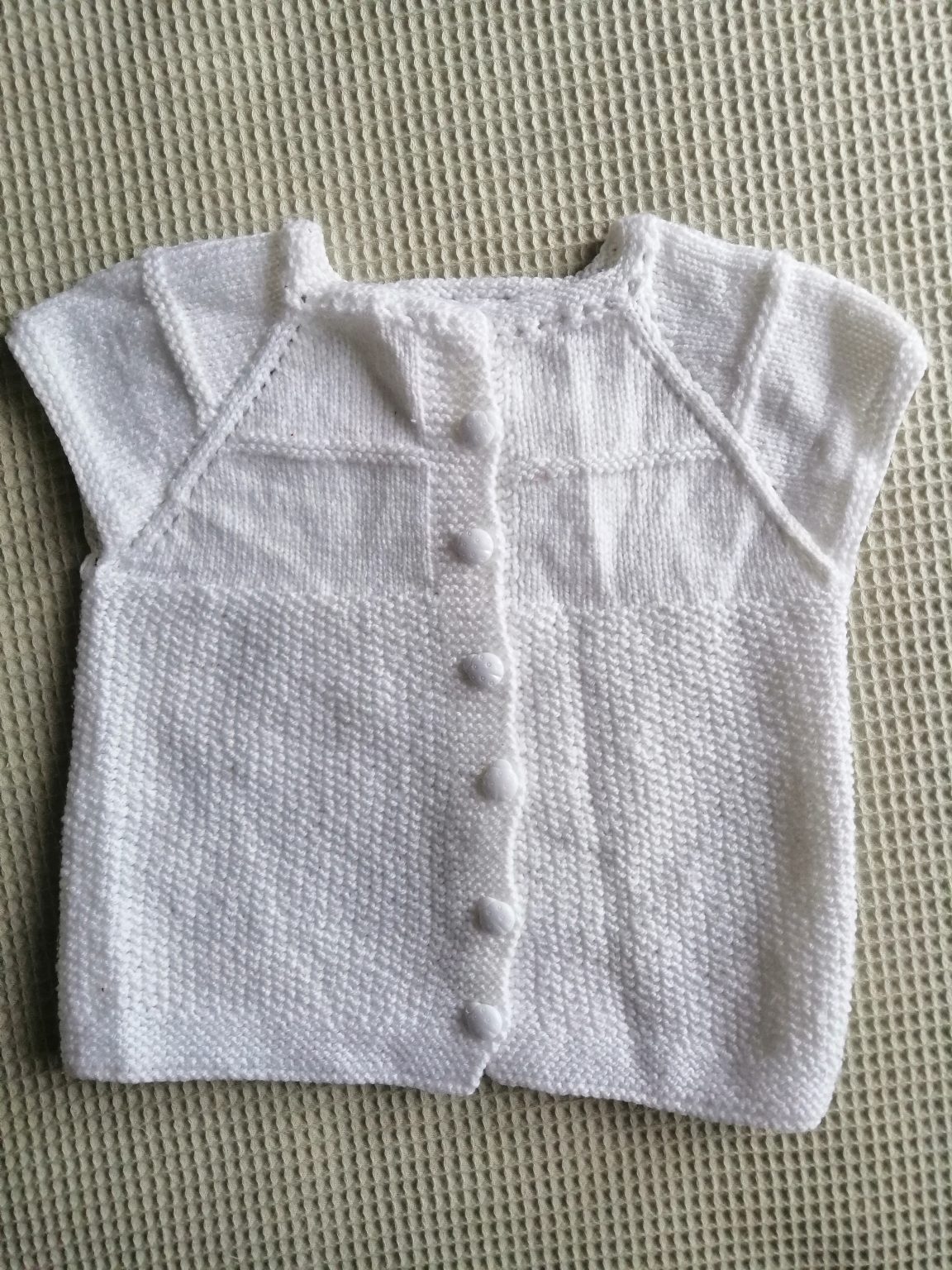 Pirinçli Bebek Yeleği Yapımı Örgü Modelleri