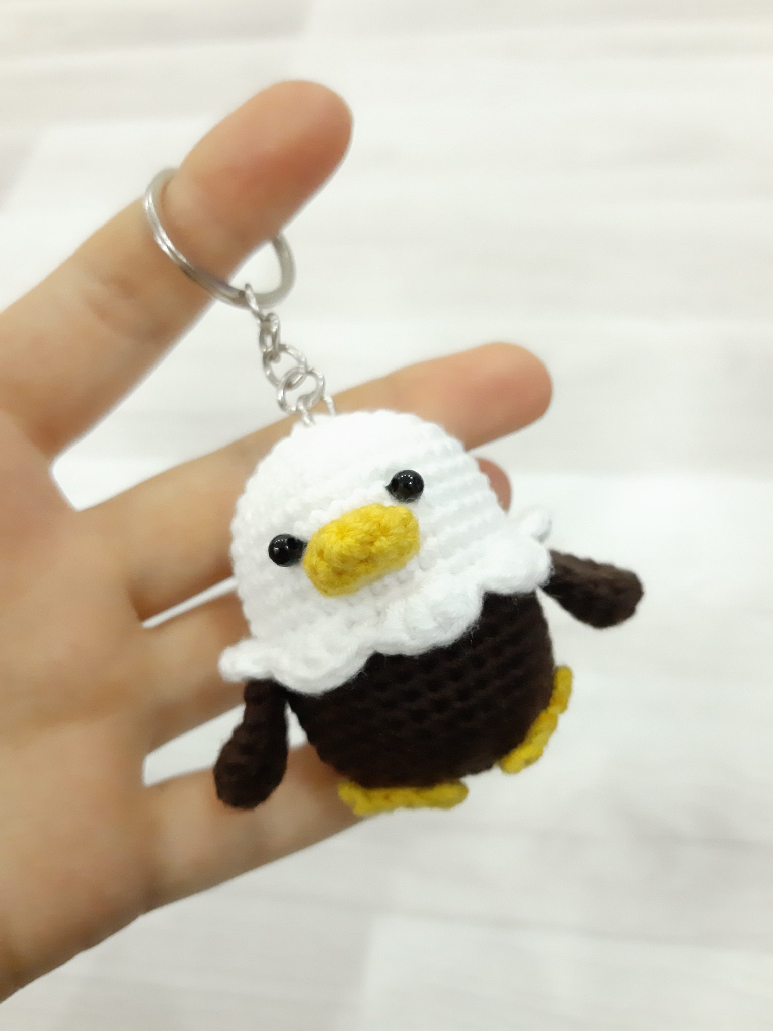 Amigurumi Bebek Kartal Anahtarlık Yapımı