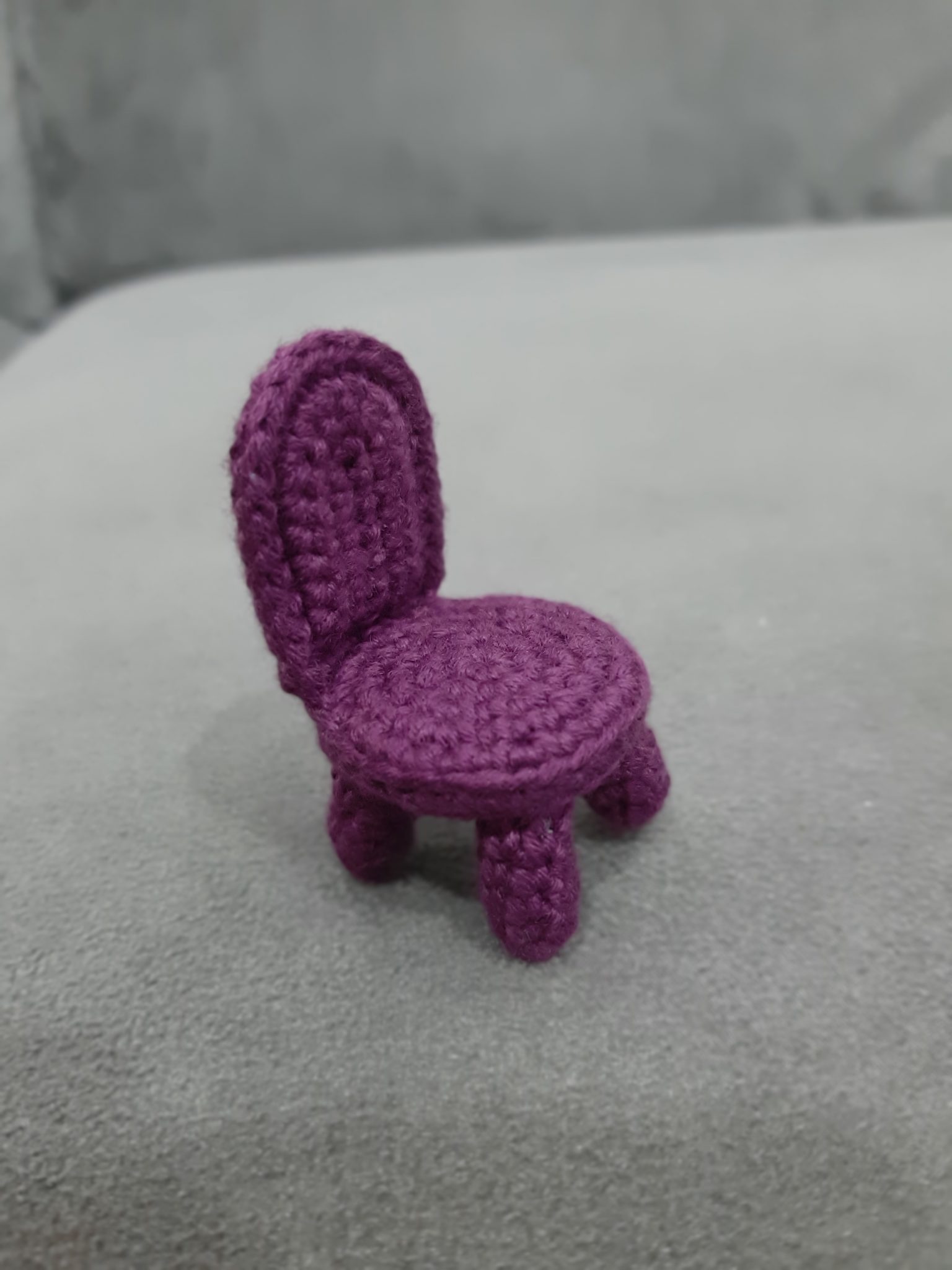 Amigurumi Mini Sandalye Yapımı