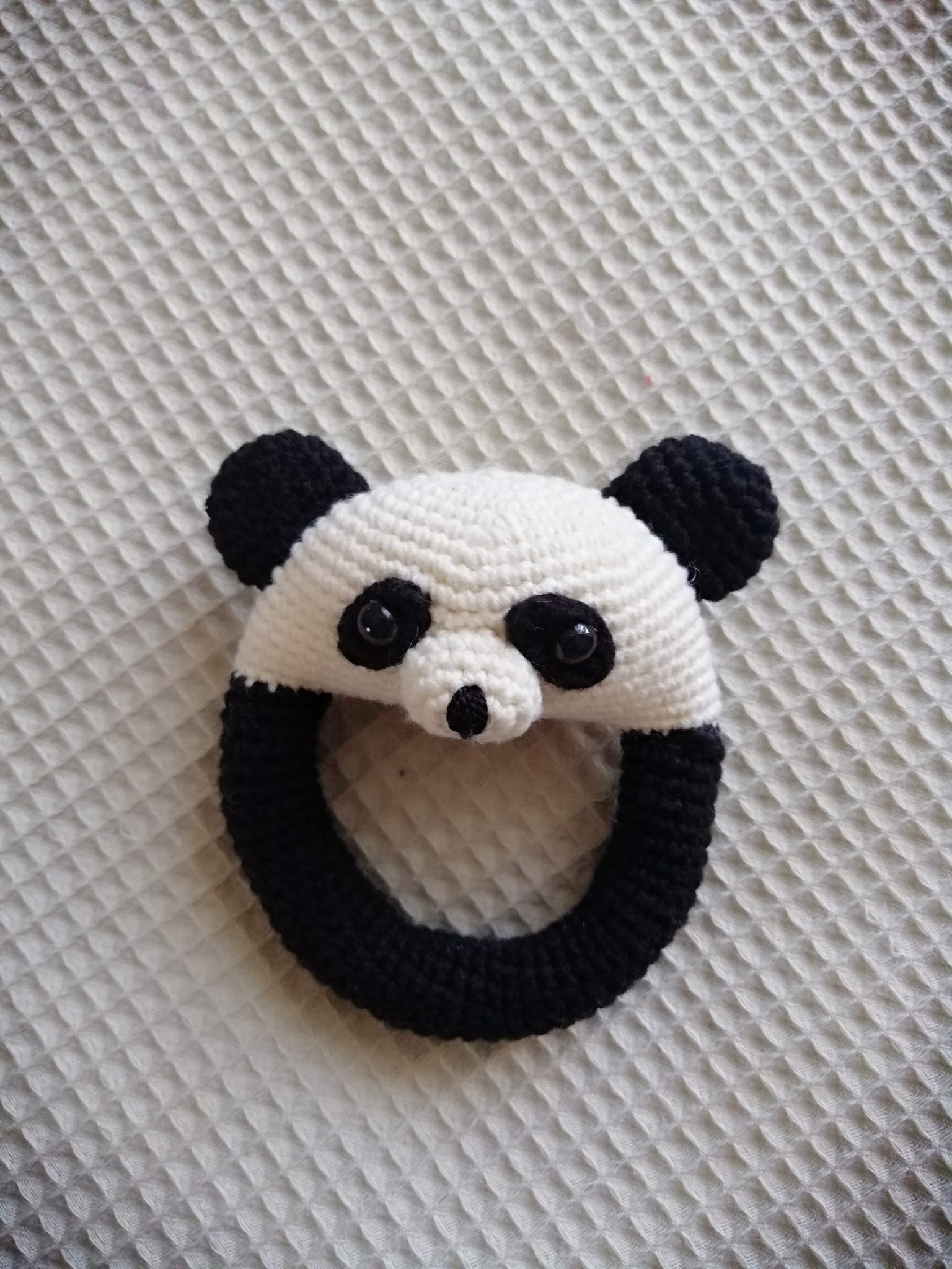 Amigurumi Kolay Panda Çıngırak Yapımı