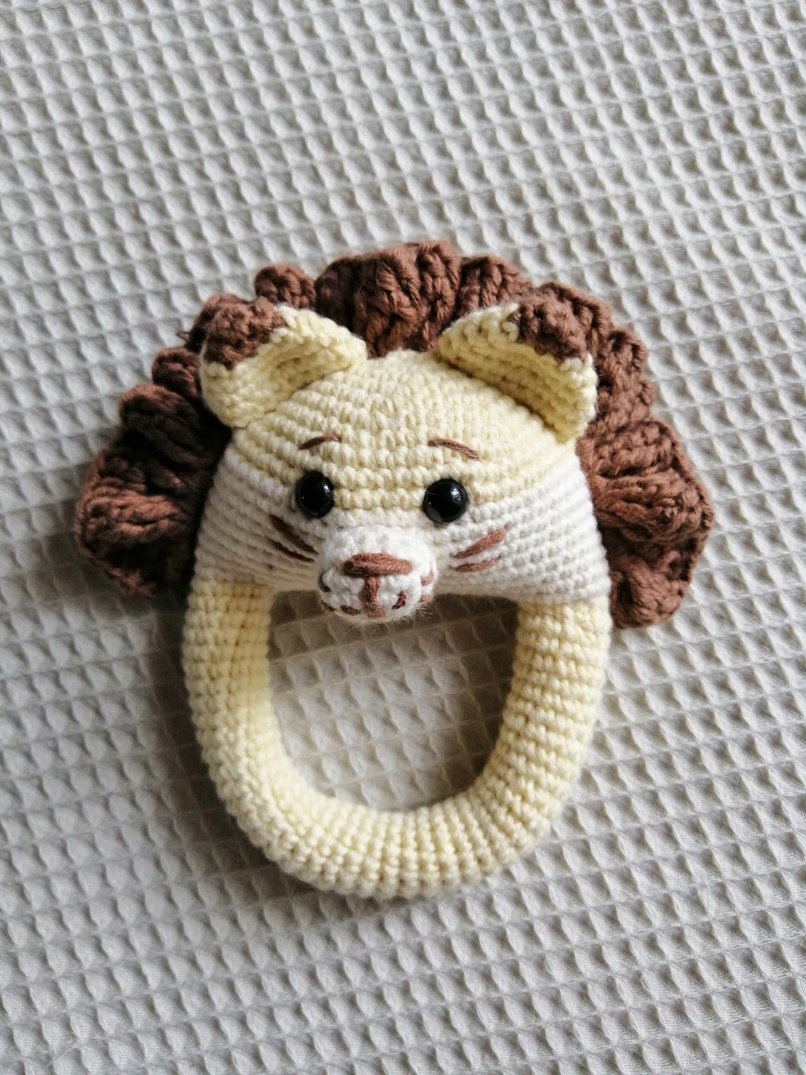 Amigurumi Kolay Aslan Çıngırak Yapımı Örgü Modelleri