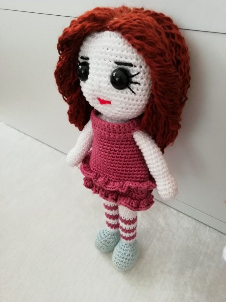 Amigurumi Zeytini Kız Bebek Yapımı