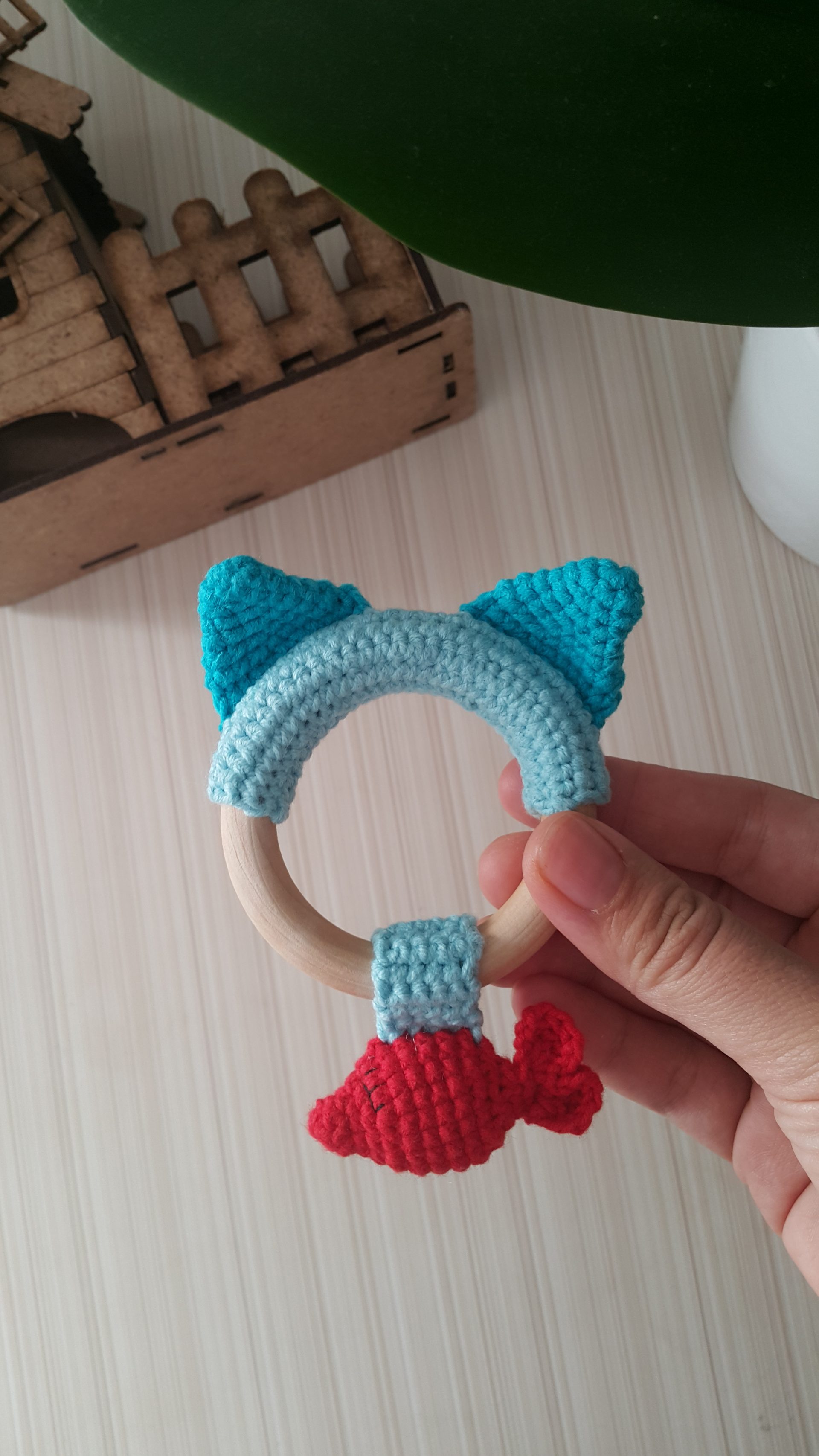 Amigurumi Kedi Diş Kaşıyıcı Yapımı